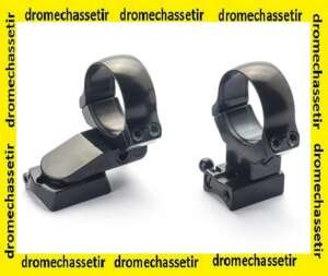 montage a pivot en acier diametre 34 mm, haut pour carabine browning X-BOLT
