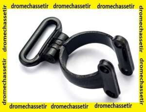 grenadiere avec fixation pour fusil superposé a visser, diametre 21mm, noir