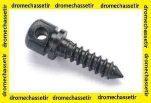 vis de grenadiere acier pour crosse, noir