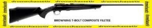 Carabine Browning Tbolt Composite sporter, cal 22lr, canon fileté 56cm