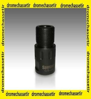 adaptateur filetage AK 14x1 LH a 5/8x24 noir