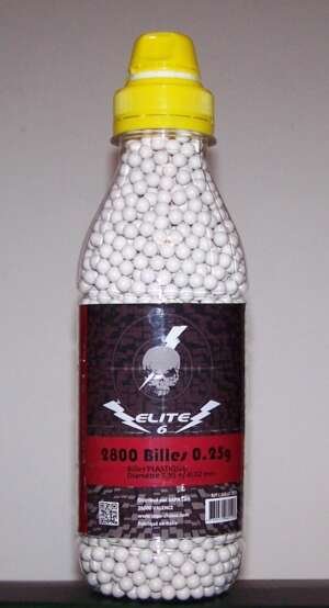 Bouteille de 2800 de 0,25grs biodegradable