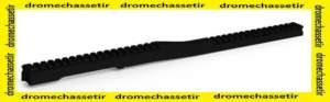 Long rail Picatinny MDT pour Savage 10, 11, 12 et 16 Action courte, penté 20 Moa, noir