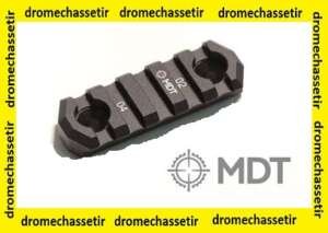 Rail MDT picatinny M-Lok, 6cm, noir