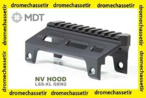 rail picatinny vision nocture pour Chassis LSS-XL Generation 2, noir