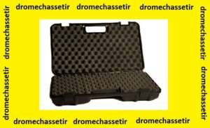 Mallette rigide ABS pour arme de poings avec mousse de calage