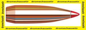 Boite de 100 ogives HORNADY MATCH A-MAX, 100grs, .264, 6,5mm