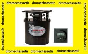 Agrainoir automatique avec programmateur digital , American Hunter,avec 1 batterie