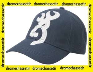 Casquette Browning Navy Buck, 100% coton