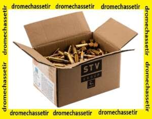 carton de 200 cartouches STV cal, 308 win, 146 grains FMJ