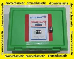 Boite de 250 Ogives Plombs Balleurope, cal 454, 255 grains FP