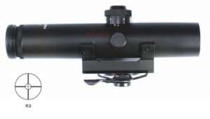 Lunette tactique pour poignée carry handle 4X22