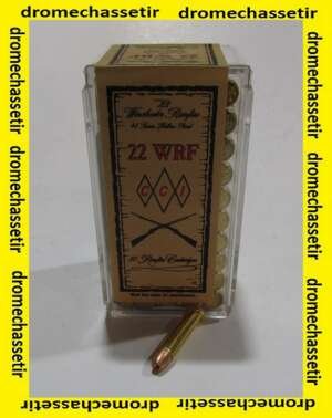 boite de 50 cartouches 22 WRF, CCI  Jacketed Hollow Point 45 grains