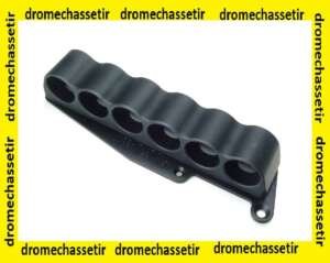 Cartouchiere Aluminium pour Remington 870 et 1187, pour 6 cartouches calibre 12