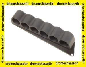 Cartouchiere Aluminium pour mossberg 500 et 590, maverick 88, pour 6 cartouches calibre 12