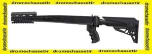 Crosse tactique ATI Strikeforce  pour SKS, avec rail picatinny, noir