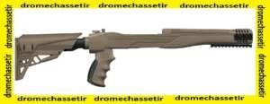 Crosse ATI strikeforce pliante et retractable pour ruger 10/22 FDE