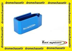 extension fond de chargeur 7 cartouches pour Magpul Gen 3 bleu