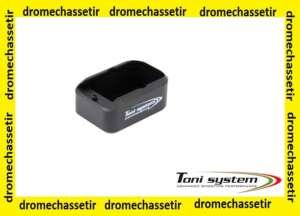 extension fond de chargeur 2 cartouches pour glock cal 9x19 noir