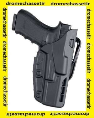 Holster droitier Safariland, modele 7377 7TS pour Glock 19 Noir