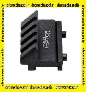 Rail incliné 45 degrés fixation picatinny SM9410