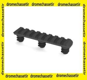 rail picatinny pour bipied a fixer sur crosse a11-005