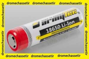 Batterie rechargeable lithium 3,7 volts , 18650, 3400 mAh