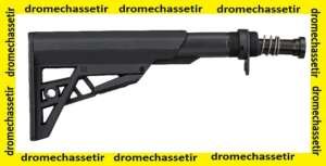 Crosse ATI retractable 6 positions pour AR 15, M16, M4 avec buffer