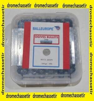 boite de 250 balles ronde poudre noire, cal 451, 136 grains, Balleurope