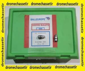 lot 500 ogives Balleurope , calibre 38 Super (0.355), ogive plombs 151 grains SWC