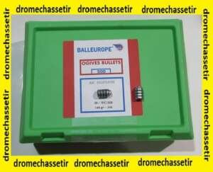 lot 500 ogives Balleurope , calibre 38 (0.356), ogive plombs 148 grains WC/BB
