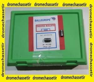 lot 500 ogives Balleurope , calibre 38 (0.357), ogive plombs 148 grains WC/HB