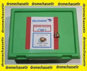 lot 500 ogives Balleurope , calibre 45 ACP (0.451), ogive plombs 170 grains TMJ CN/HB