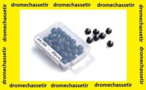 Lot de 40 billes plastique diametre 8mm pour lance pierre