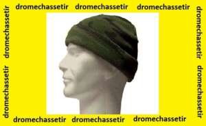 Bonnet de chasse en acrylique camo