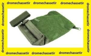 sac de recuperation a fixer sur l'arme pour recuperer les etuis vides, couleur vert ( Brass Catcher)