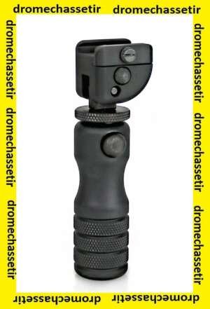 monopod Accushot medium, reglable, fixation sur rail picatinny BT13-QK
