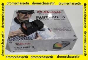 POINT ROUGE Panoramique Burris Fast Fire 3, point de 3 Moa avec embase pour rail picatinny