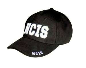 Casquette noire NCIS brodée