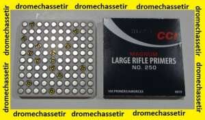 boite de 1000 amorces Large Rifle Magnum de marque CCI 250