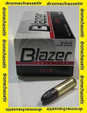 boite de 50 cartouches, 22 LR, Blazer, 40 grains Lead round nose