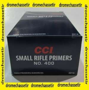 boite de 1000 amorces small Rifle de marque CCI 400