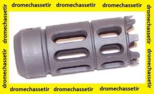 Cache flamme en acier pour fusil a pompe REMINGTON 870