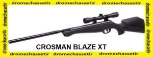 Carabine Crosman Blaze XT, avec lunette 4x32, cal 4,5mm