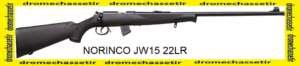 Carabine 22lr Norinco JW15, sinthetique, canon 61cm fileté