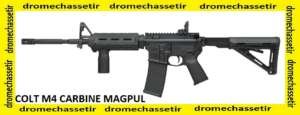 fusil d'assaut Colt M4 Carbine Magpul, cal 5,56, canon 16,1 pouces, chargeur 30 coups