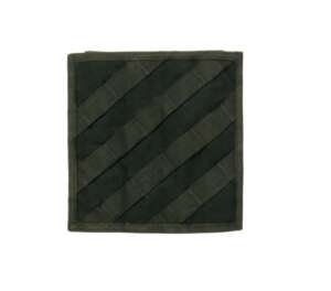 Carré de bande a 45° pour fixation de holster ( noir)
