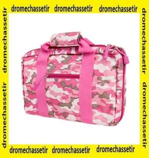 sacoche pour arme et poing et chargeur, camo rose