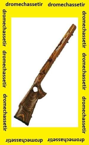 Crosse a trou de Pouce en lamellé collé pour Carabine CZ 550 a verrou , pour droitier