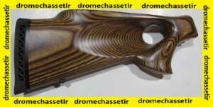 Crosse a trou de pouce lamellé collé pour browning bar MK2 pour droitier